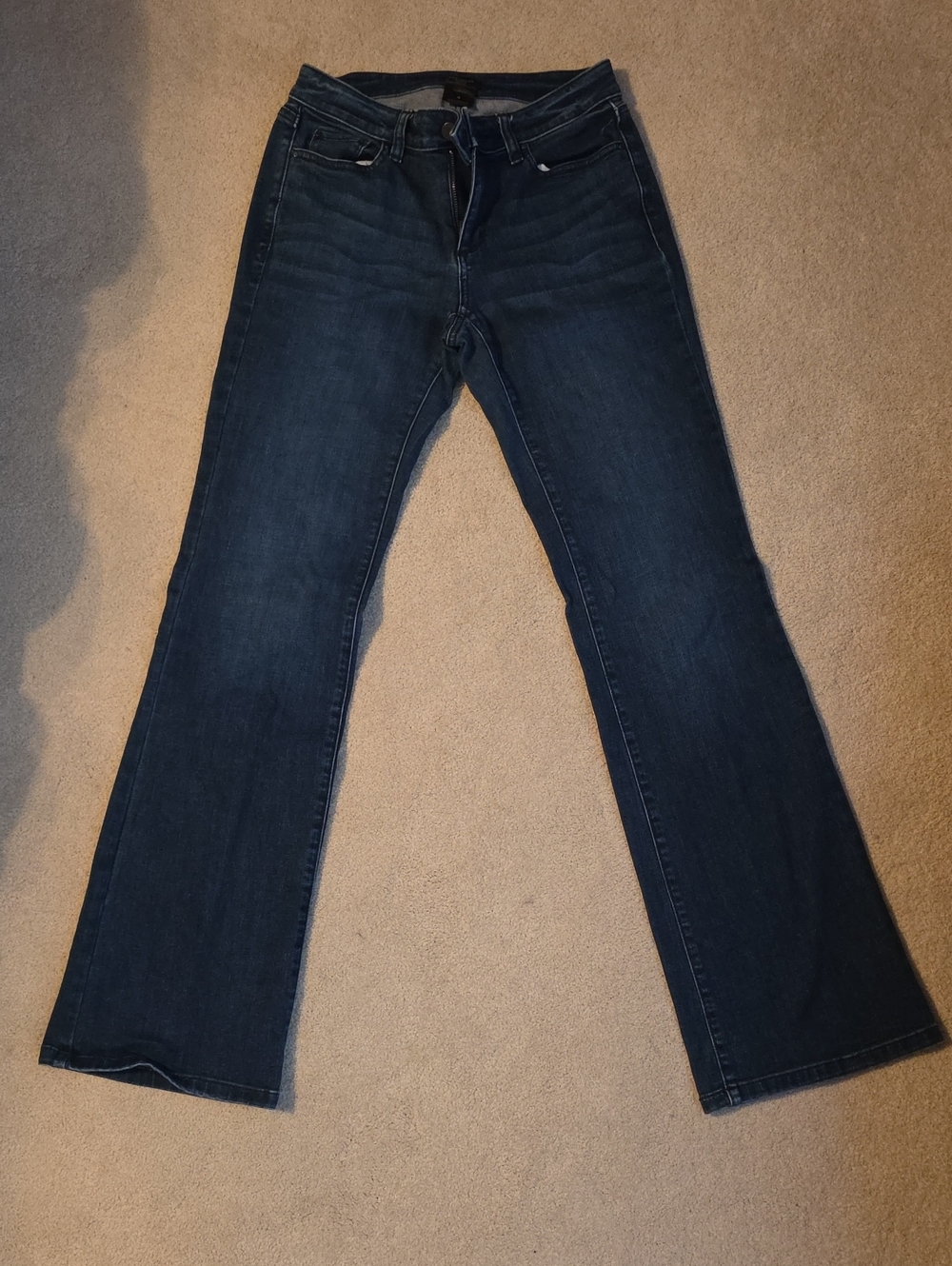 Ann Taylor Curvy Size 4 Navy Jeans